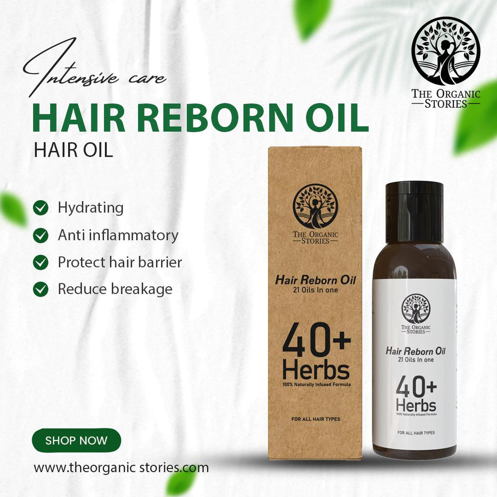 The Organic Stories  HAIR REBORN OIL