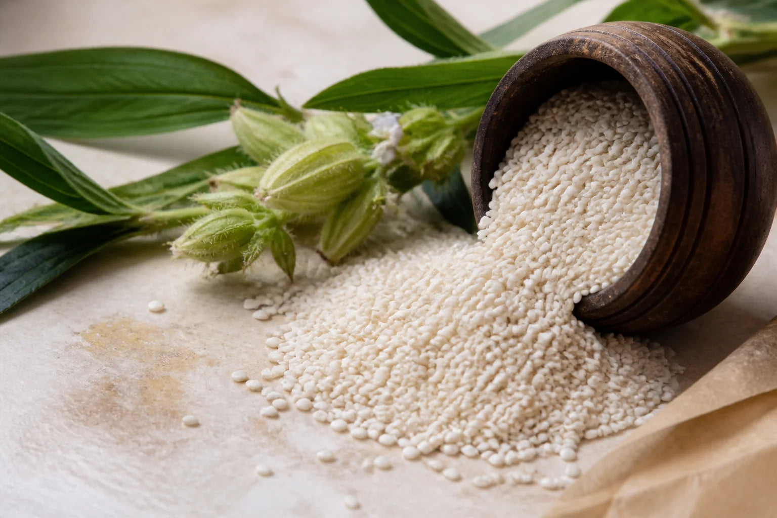 White sesame
